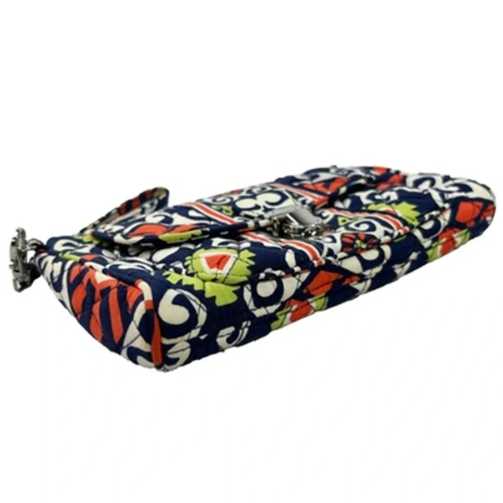 Vera Bradley‎ Sun Valley PUSHLOCK WRISTLET Wallet Womens Zip Top Retired